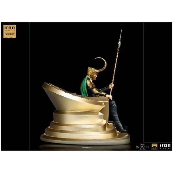 فیگور بینظیر لوکی Throne Loki از برند Iron studio مقیاس 1/10