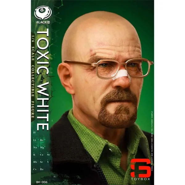 اکشن فیگور والتر وایت برکینگ بد Walter White Breaking Bad برند Black 8 Toys