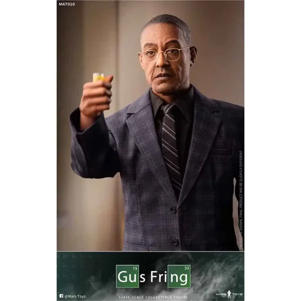 اکشن فیگور گاس فرینگ برکینگ بد Breaking Bad Gus Fring برند Mars Toys