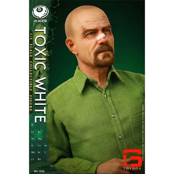 اکشن فیگور والتر وایت برکینگ بد Walter White Breaking Bad برند Black 8 Toys