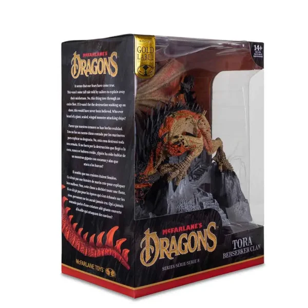 فیگور اژدها دراگون Tora Berserker Dragons Series 8 برند مکفارلین