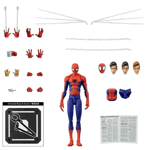 اکشن فیگور اسپایدرمن پیتر پارکر Sentinel Spiderman Peter B.Parker SV-Action