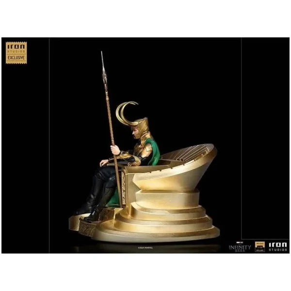 فیگور بینظیر لوکی Throne Loki از برند Iron studio مقیاس 1/10