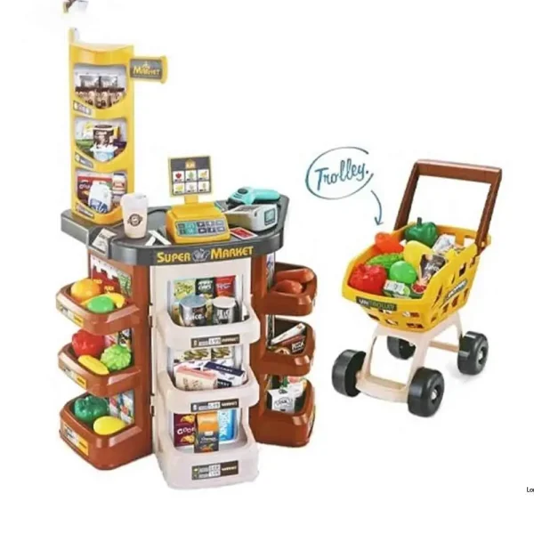 ست سوپرمارکت کودک Home Supermarket Kid کد 668-77