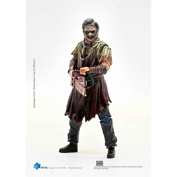 فیگور کشتار با اره برقی تگزاس Texas Chainsaw 2003 مقیاس 1/18 برند Hiya Toys