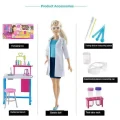 ست باربی پرستاری آزمایشگاهی Barbie Scientist Playset کد GBF78
