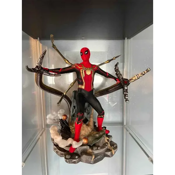 اکشن فیگور اسپایدرمن The Spiderman Integrated Suit Deluxe Version برند Hot Toys