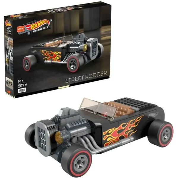 لگو ماشین کلاسیک Mega Construx Hot Wheels Street کد NO.02