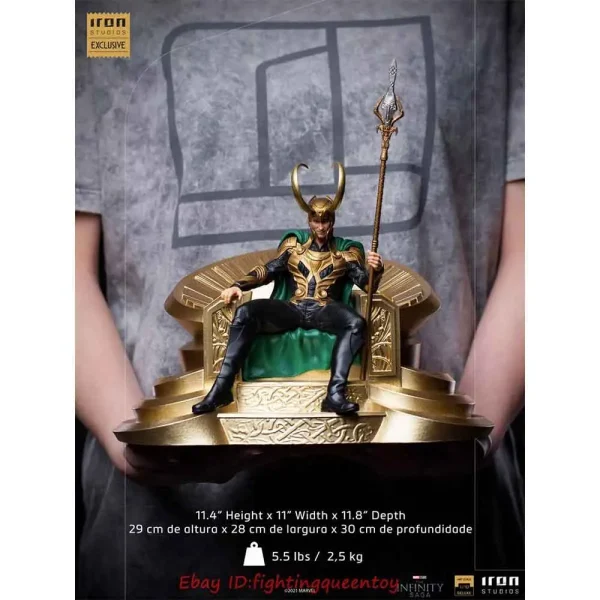 فیگور بینظیر لوکی Throne Loki از برند Iron studio مقیاس 1/10