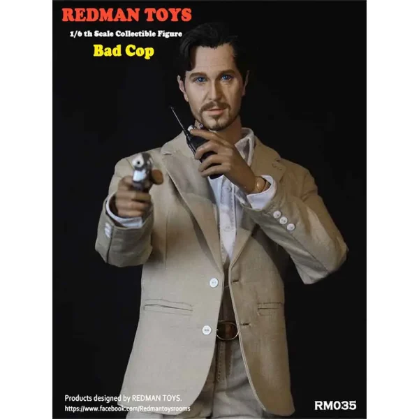 اکشن فیگور گری اولدمن از فیلم لئون | Norman Stansfield | Leon The Professional برند Redman Toys