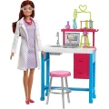ست باربی پرستاری آزمایشگاهی Barbie Scientist Playset کد GBF78