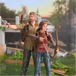 اکشن فیگور لست آف آس The Last of US پک دو عددی Joel & Ellie سری Pes5