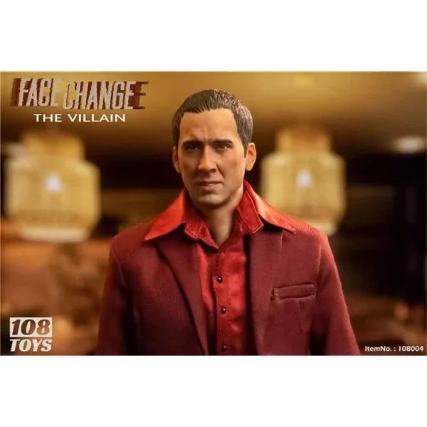 اکشن فیگور تغییر چهره نیکلاس کیج Nicolas Cage Face Change برند 108Toys