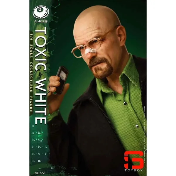 اکشن فیگور والتر وایت برکینگ بد Walter White Breaking Bad برند Black 8 Toys