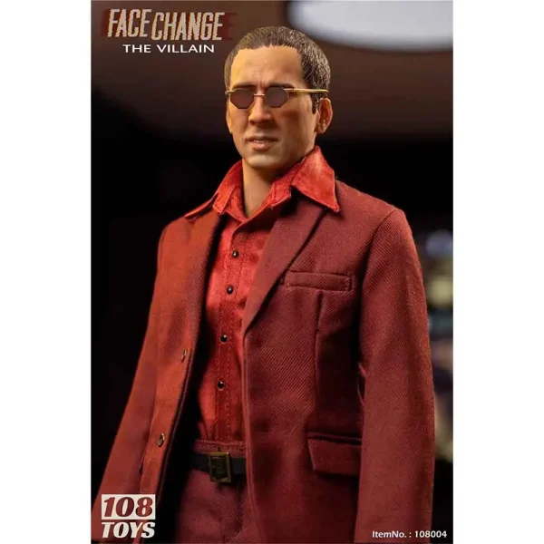 اکشن فیگور تغییر چهره نیکلاس کیج Nicolas Cage Face Change برند 108Toys