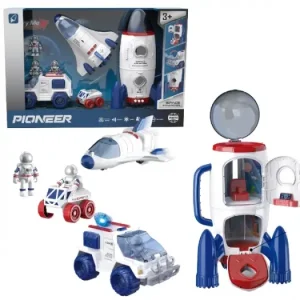 Wenyi Spaceship with Astronauts Playset (WY894A-3)