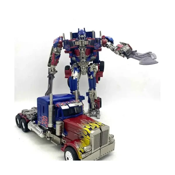 اکشن فیگور مدل تبدیل شونده ترنسفورمر سری آپتیموس پرایم طرح Transformation Optimus Prime ارتفاع 30 سانت