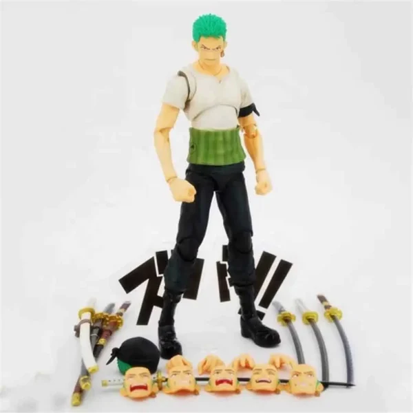 اکشن فیگور انیمه رورونا زورو از وان پیس One Piece Roronoa Zoro ارتفاع 18 سانت