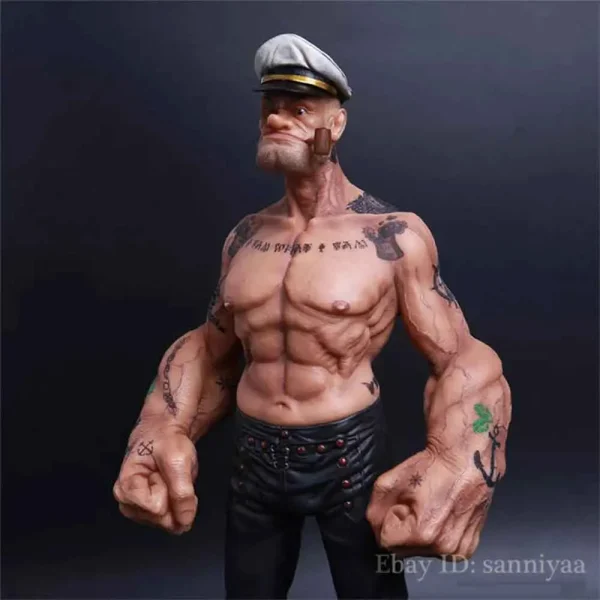 فیگور اورجینال ملوان زبل Popeye 1/6 TATTOO BODY