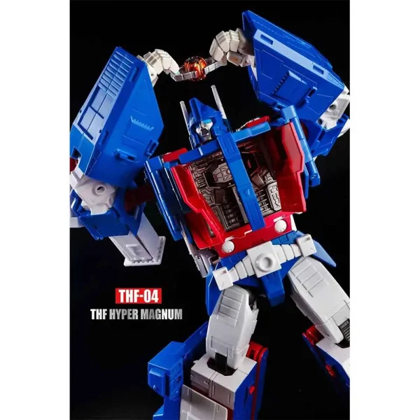 اکشن فیگور شاهکار آپتیموس پرایم سری تبدیل شوند THF-04 Hyper Magnum optimus prime ارتفاع 35 سانتی متر