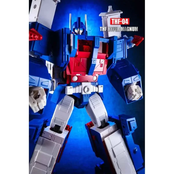 اکشن فیگور شاهکار آپتیموس پرایم سری تبدیل شوند THF-04 Hyper Magnum optimus prime ارتفاع 35 سانتی متر