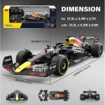 ماشین کنترلی فرمول یک F1 مدل فراری Red bull کد RB18 برند راستار آمریکا