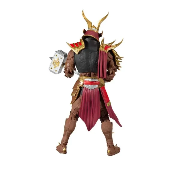 اکشن فیگور شائوکان SHAO KAHN مورتال کامبت 11 اورجینال به همراه پتک و نیزه فلزی