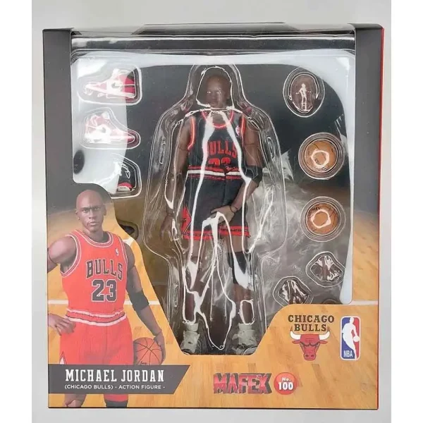 اکشن فیگور مایکل جردن Michael Jordan از تیم شیکاگو بولز برند مافکس