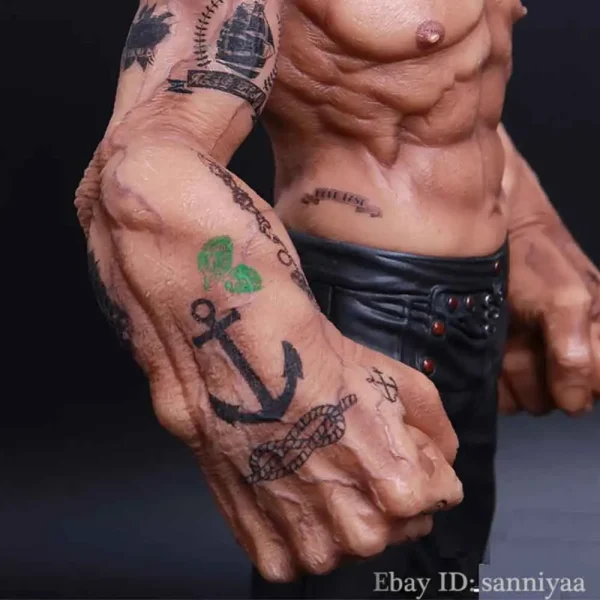 فیگور اورجینال ملوان زبل Popeye 1/6 TATTOO BODY