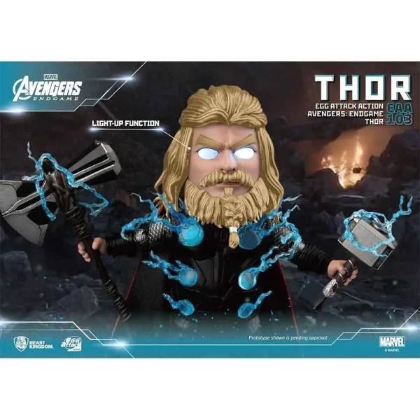 اکشن فیگور ثور Thor برند Beast Kingdom لباس پارچه ای