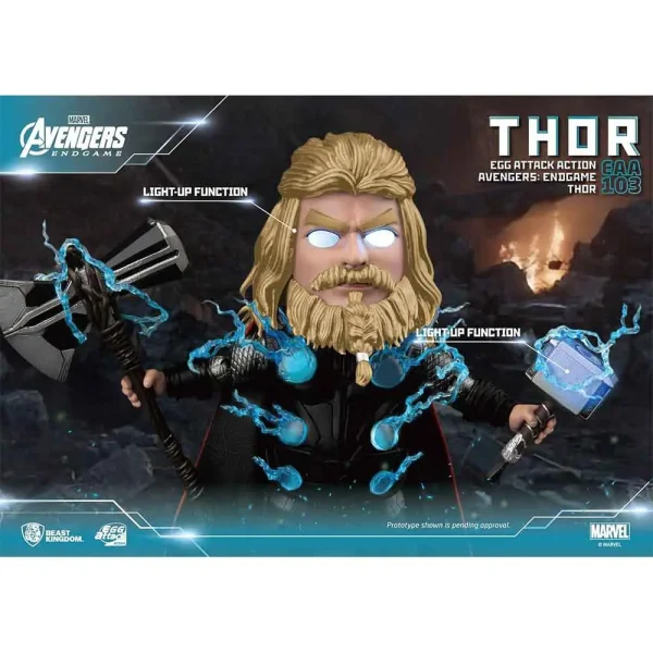 اکشن فیگور ثور Thor برند Beast Kingdom لباس پارچه ای