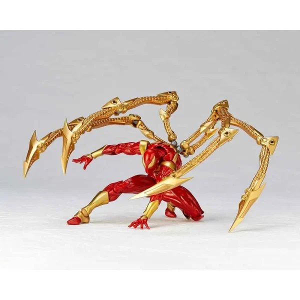 اکشن فیگور آیرون اسپایدر سری Sentinel Iron Spider Red Suit برند یاماگوچی