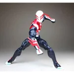 اکشن فیگور کمیک اسپایدرمن سری MULTIVERS SPIDERMAN 2099 Special Edition برند ZD toys با پایه نگهدارنده