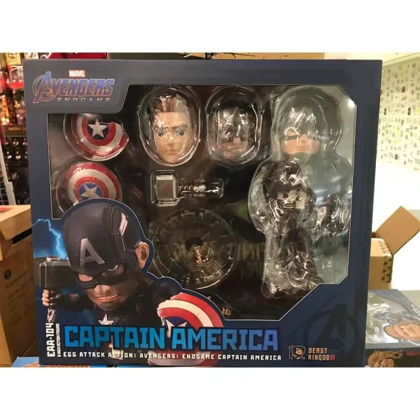 اکشن فیگور کاپیتان آمریکا Captain America برند Beast Kingdom