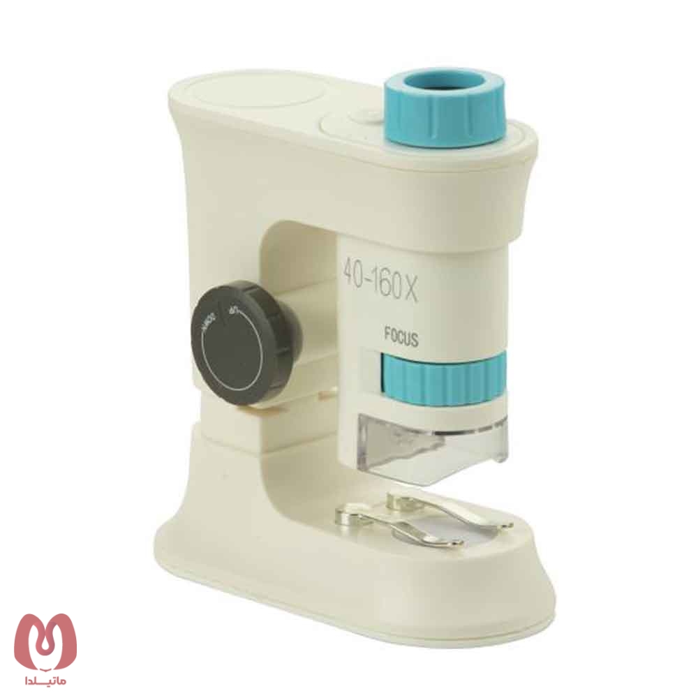 میکروسکوپ جیبی آیبکس مدل HandScope کد 1 به همراه پایه نگهدارنده قابل تنظیم