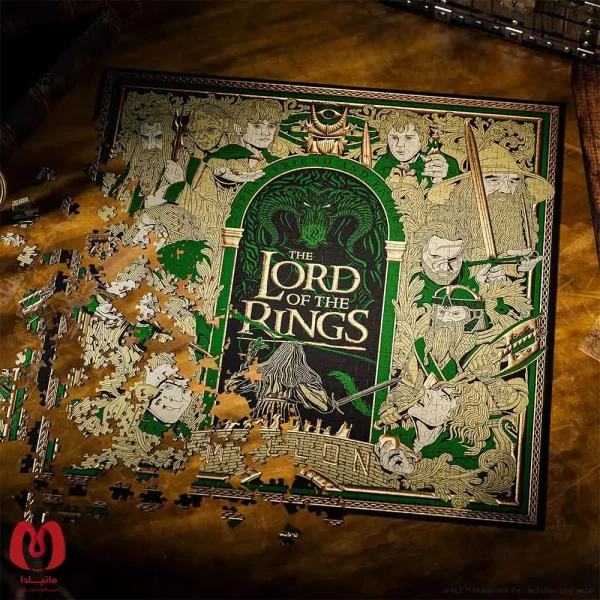 پازل 1000 تکه ارباب حلقه ها Lord of The Rings طرح theory11