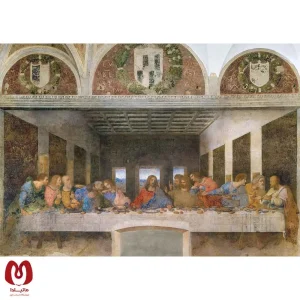 پازل 1000 تکه موزه Leonardo The Last Supper برند کلمنتونی