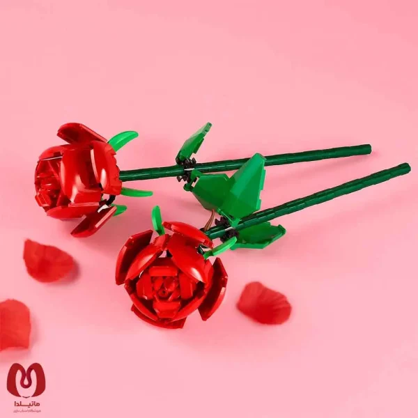 لگو اورجینال گل رز Botanical Roses Flowers Set کد 40460