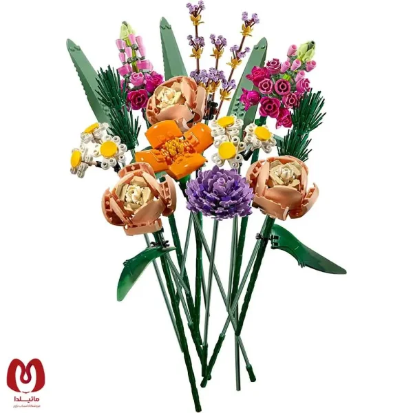 لگو اورجینال دسته گل زیبا Botanicals Flower Bouquet کد 10280