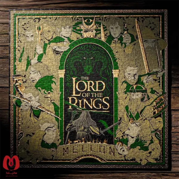 پازل 1000 تکه ارباب حلقه ها Lord of The Rings طرح theory11