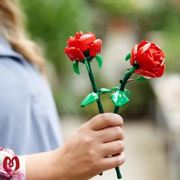 لگو اورجینال گل رز Botanical Roses Flowers Set کد 40460