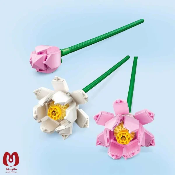 لگو اورجینال گل لوتوس Botanicals Lotus Flowers کد 40647