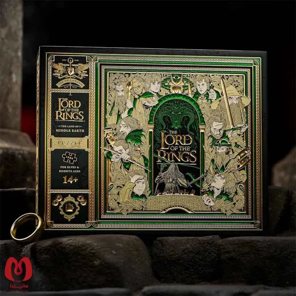 پازل 1000 تکه ارباب حلقه ها Lord of The Rings طرح theory11