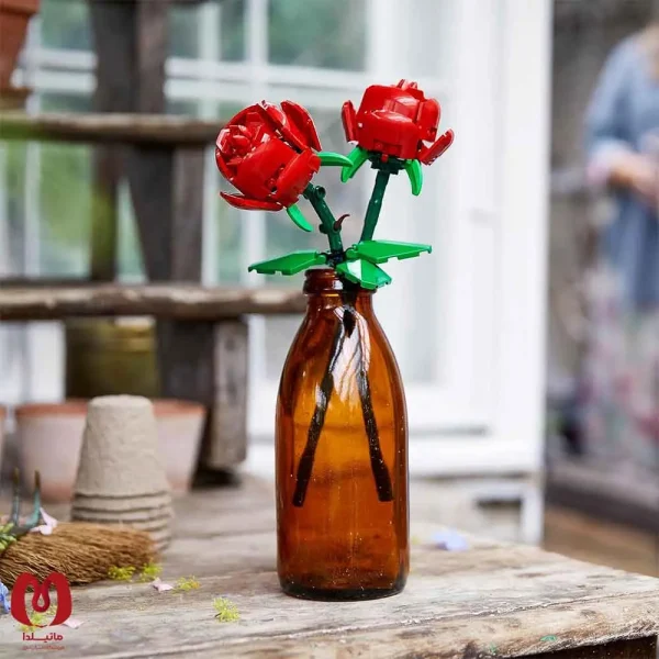 لگو اورجینال گل رز Botanical Roses Flowers Set کد 40460