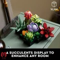 لگو اورجینال گیاه ساکولنت Botanicals Succulents کد 10309