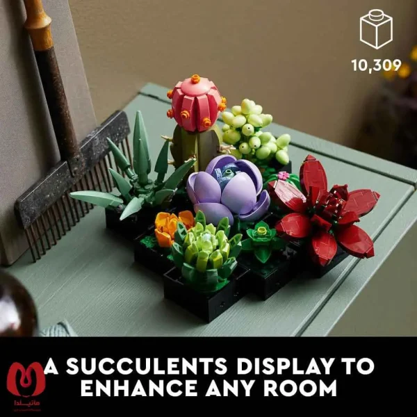 لگو اورجینال گیاه ساکولنت Botanicals Succulents کد 10309