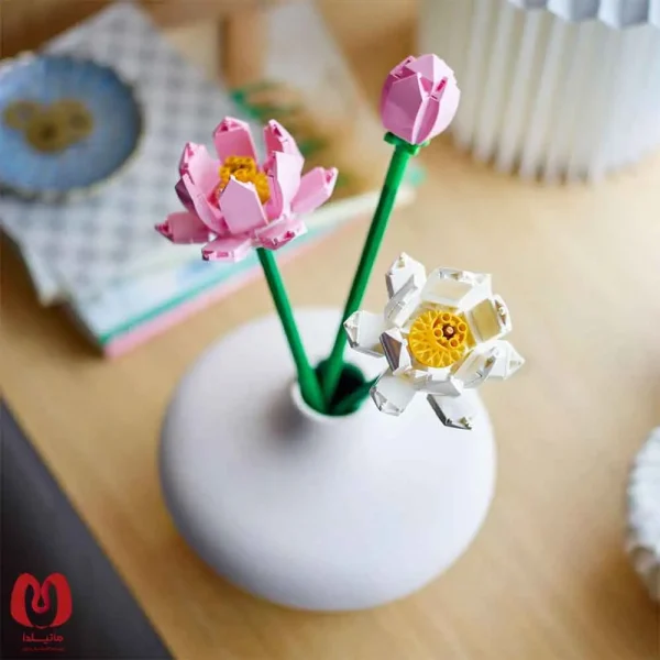 لگو اورجینال گل لوتوس Botanicals Lotus Flowers کد 40647