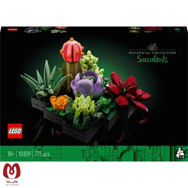 لگو اورجینال گیاه ساکولنت Botanicals Succulents کد 10309