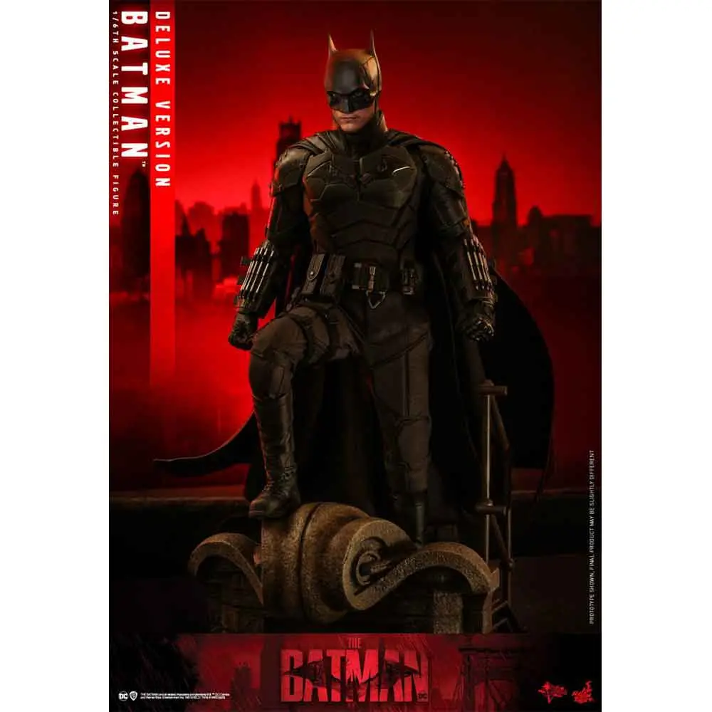 اکشن فیگور شاهکار و لیمیتد بتمن و بت سیگنال | BATMAN AND BAT-SIGNAL | هات تویز