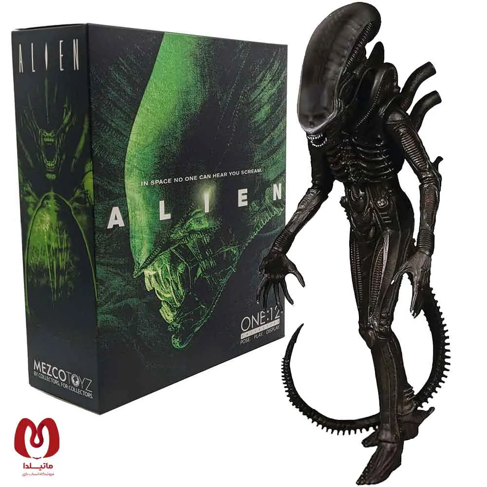 اکشن فیگور الین بیگانه Alien برند مزکو